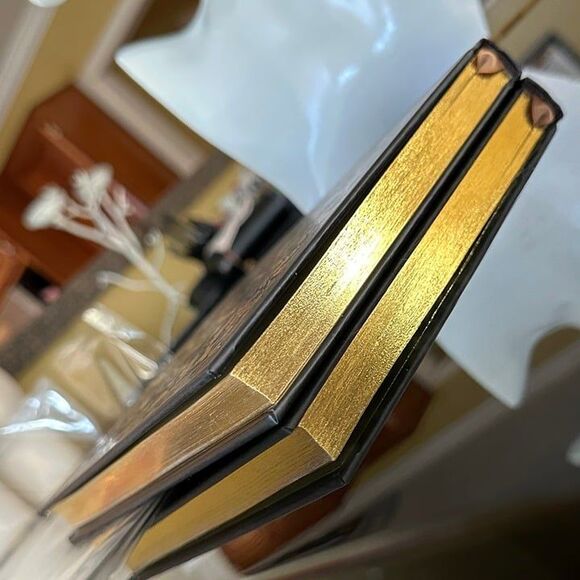 NWT Peter Pauper Press Persian Grove Journal Embossed Book Bound Gilded Edges - Picture 7 of 12